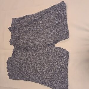 Paper Crane Blue and White Pants